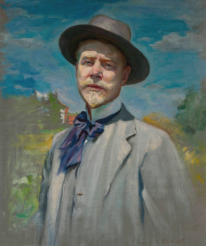 Kazimierz Mordasewicz - Self-portrait