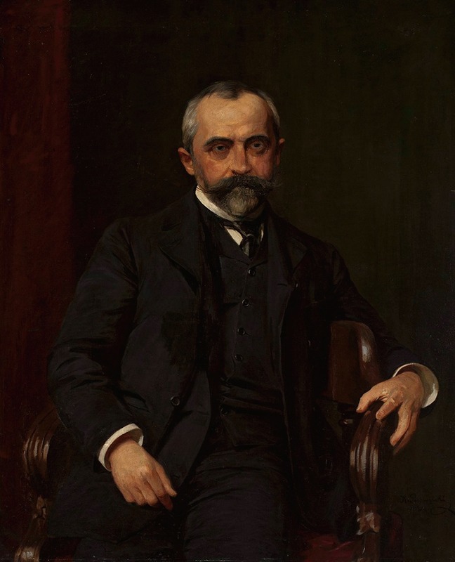 Kazimierz Pochwalski - Portrait of Straszewski
