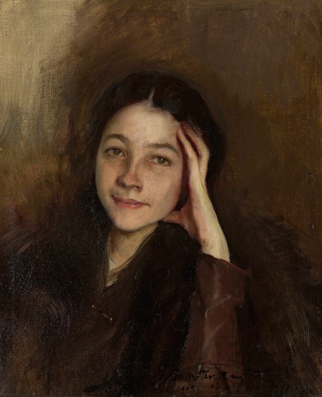 Konrad Krzyżanowski - Portrait of Wanda Arkuszewska
