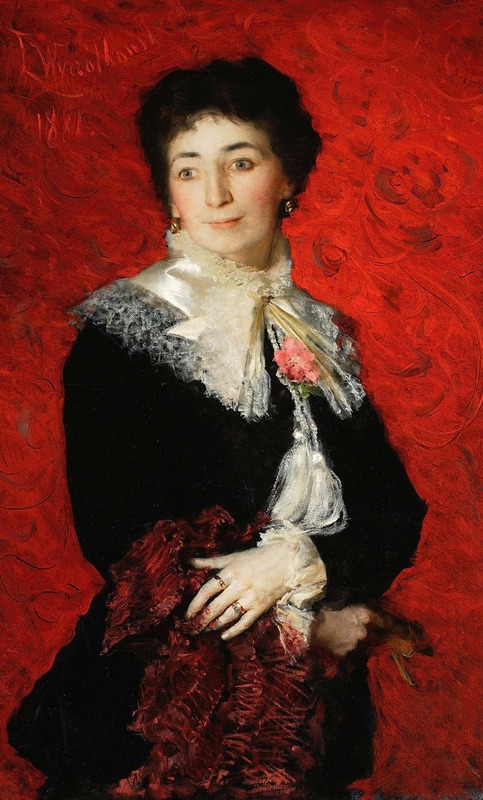 Leon Wyczółkowski - Portrait of a lady