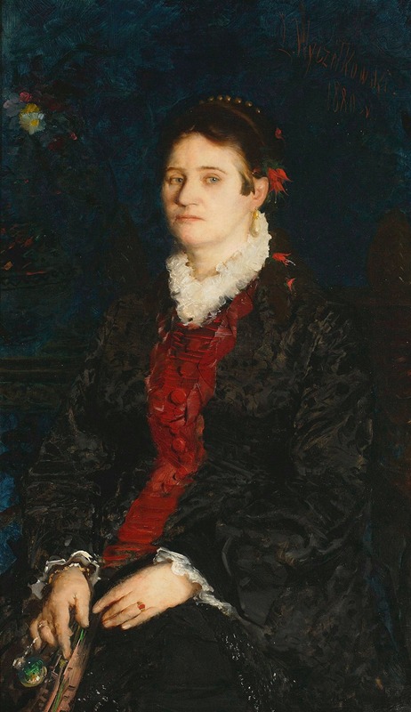 Leon Wyczółkowski - Portrait of a woman