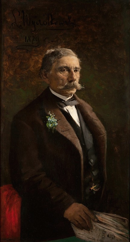 Leon Wyczółkowski - Portrait of Jakub Barącz