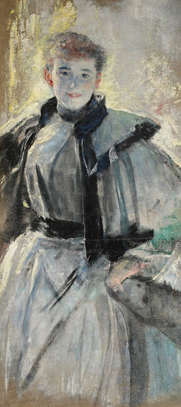 Leon Wyczółkowski - Portrait of Wanda Kossuth