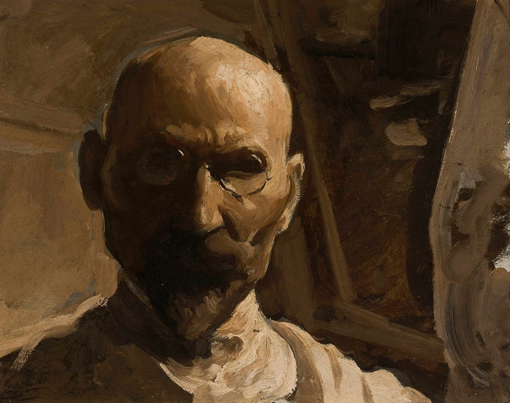 Leon Wyczółkowski - Self-portrait