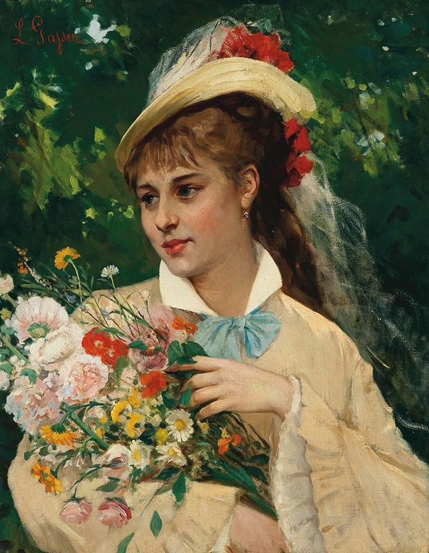 Leonardo Gasser - The flower girl