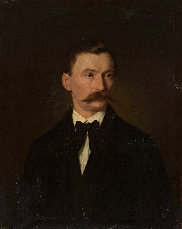 Leopold Löffler - Self-portrait