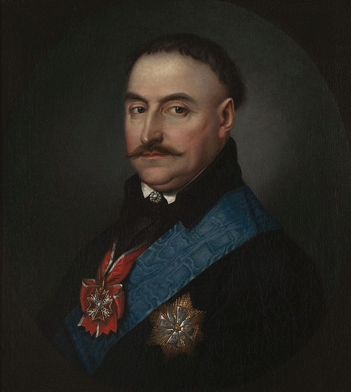 Maciej Topolski - Portrait of Franciszek Kunicki, chamberlain of the Chełm Land
