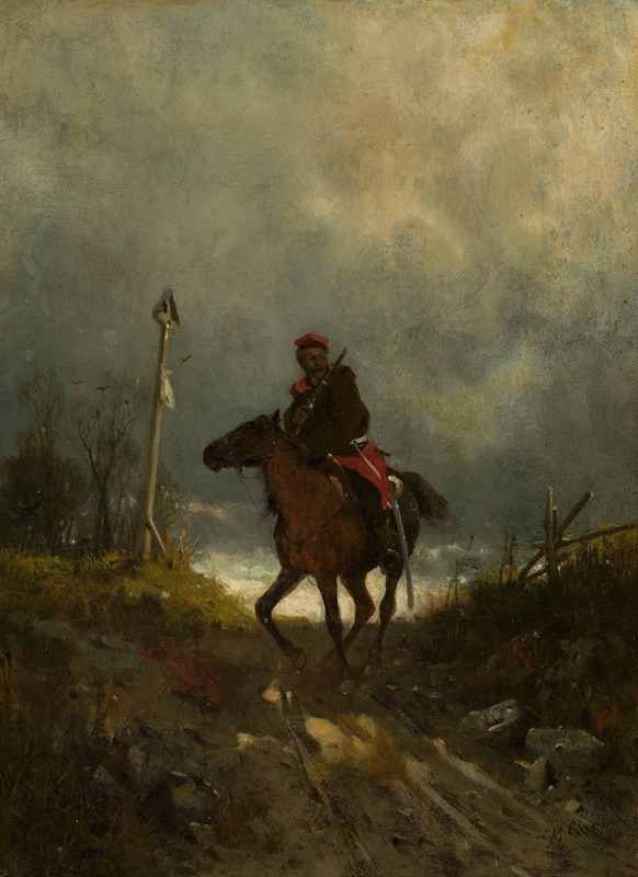 Maksymilian Gierymski - Insurgent from 1863