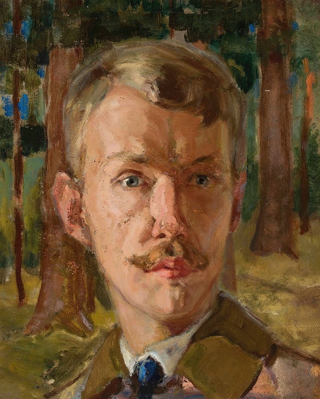 Michał Rouba - Self-portrait