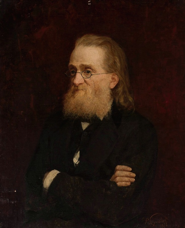 Pantaleon Szyndler - Portrait of Józef Wagner, head of the Press Department of the National Government