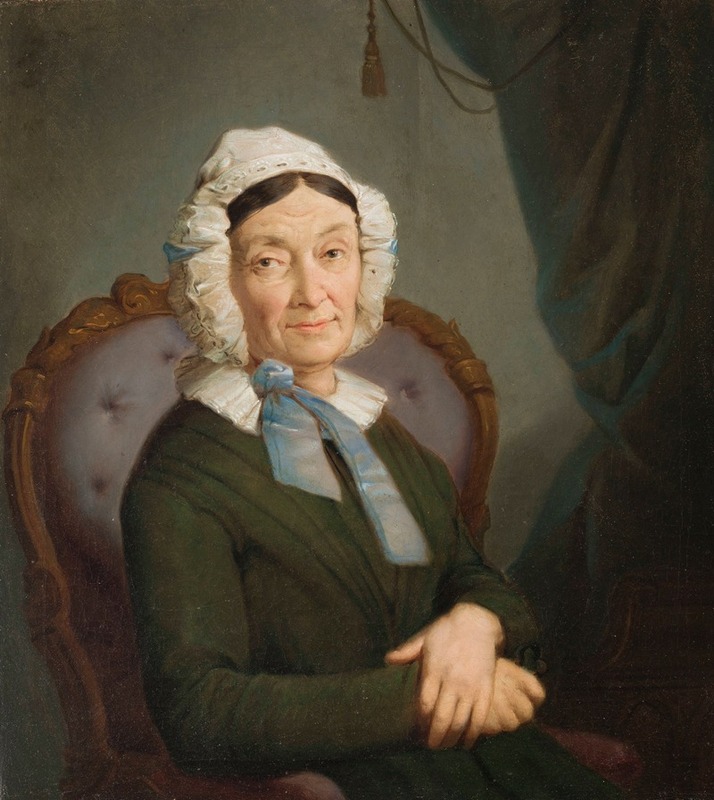 Rafał Hadziewicz - Portrait of Anna Kurpiewska née Olszakiewicz