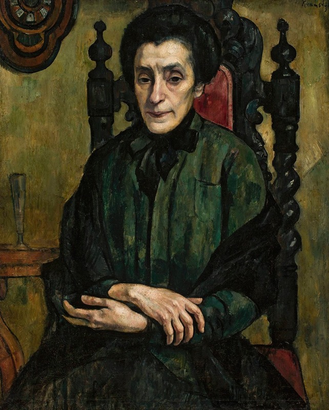 Roman Kramsztyk - Portret Natalii Aszer (Ascher)