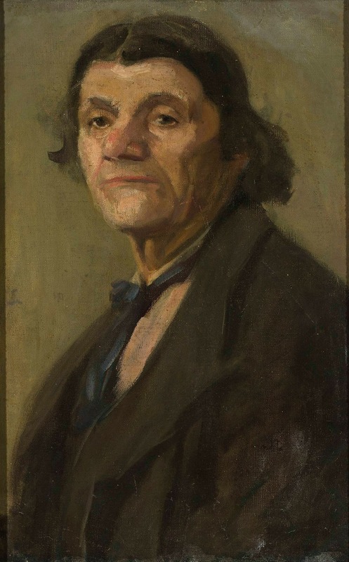 Stanisław Lentz - Male portrait
