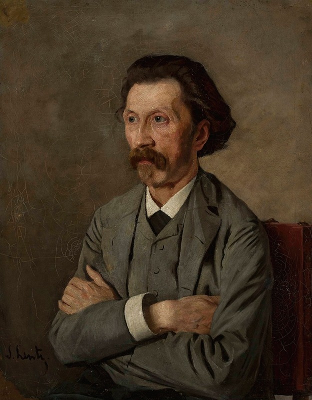 Stanisław Lentz - Portrait of Daniel Filleborn
