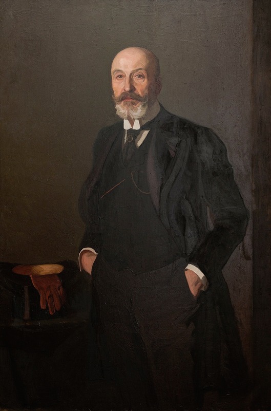 Stanisław Lentz - Portrait of Roman Narkiewicz-Jodko