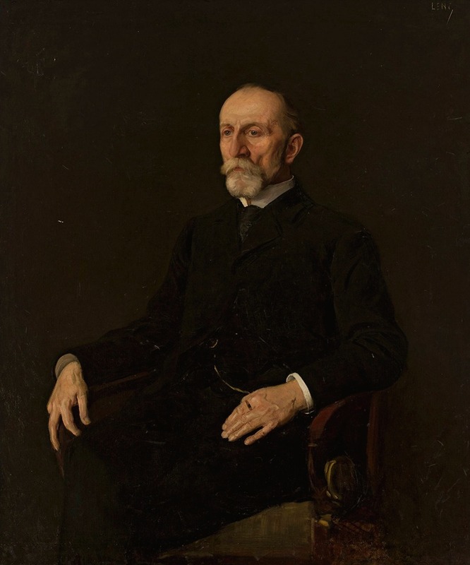Stanisław Lentz - Portrait of Władysław Bogusławski