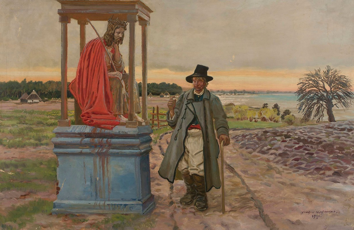 Stanisław Masłowski - Merciful Christ