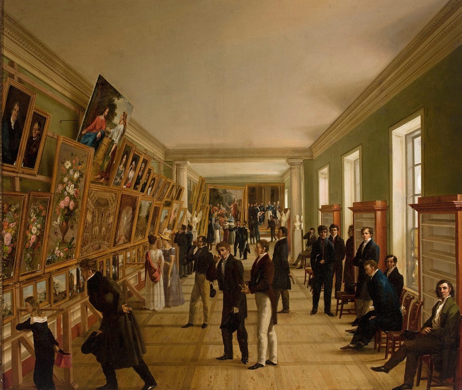 Wincenty Kasprzycki - Exhibition of Fine Arts in Warsaw in 1828