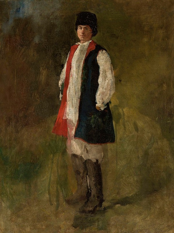 Witold Pruszkowski - Peasant in the “sukmana” overcoat
