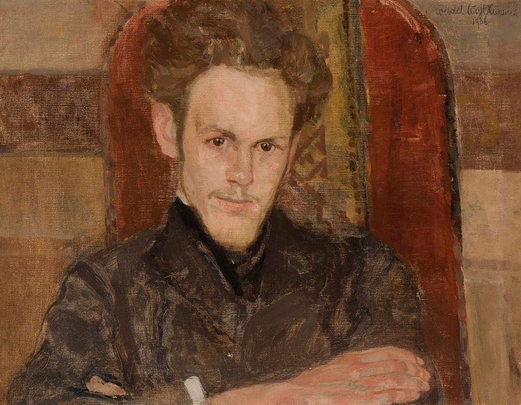 Witold Wojtkiewicz - Portrait of Maksymilian Rosen, painter