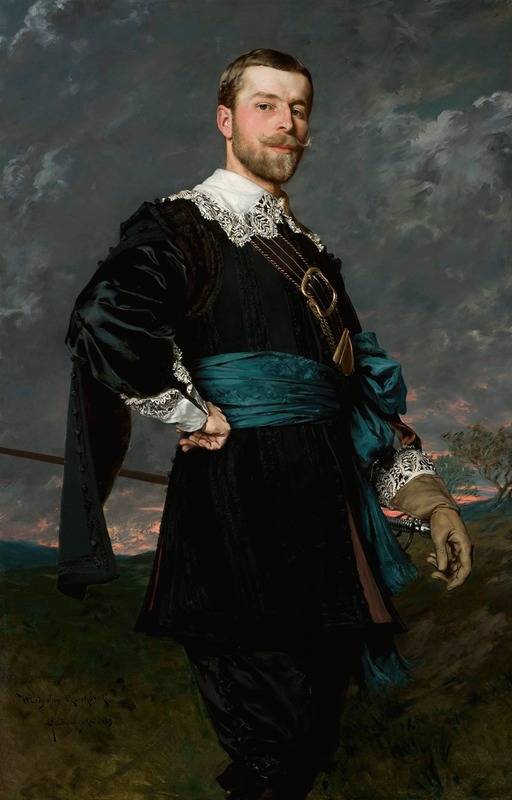 Władysław Czachórski - Portrait of Stanisław Czachórski (1853–1904), artist’s brother