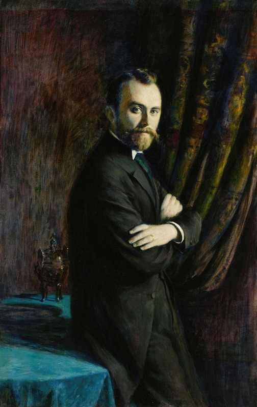 Władysław Podkowiński - Portrait of Konrad Dynowski
