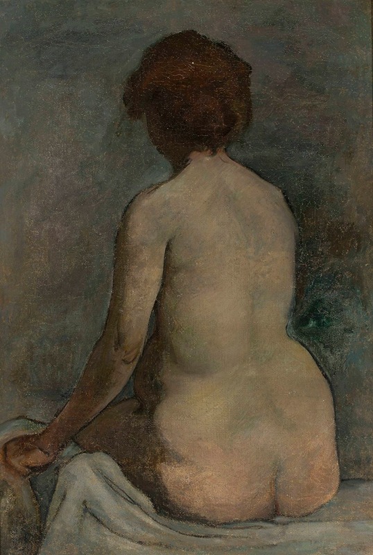 Władysław Ślewiński - Female nude