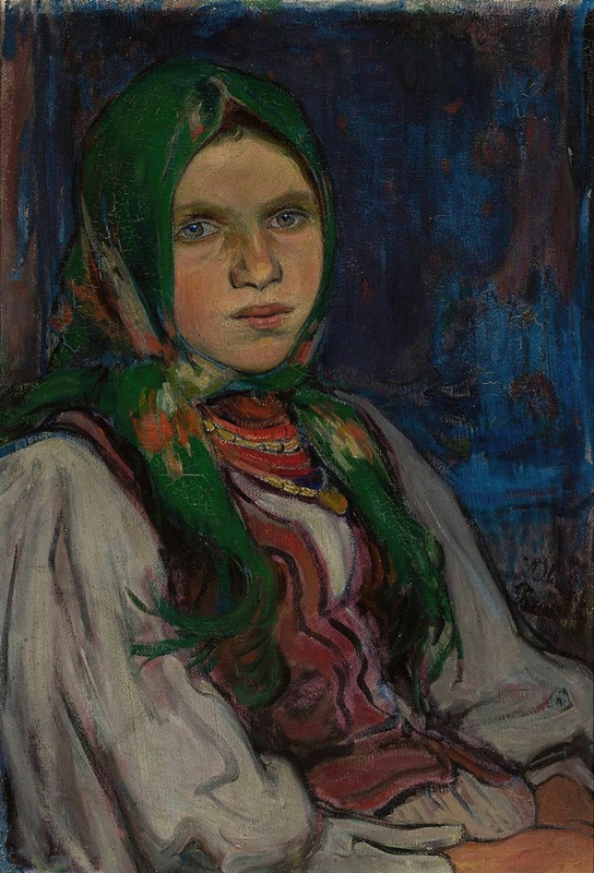Władysław Ślewiński - Peasant girl