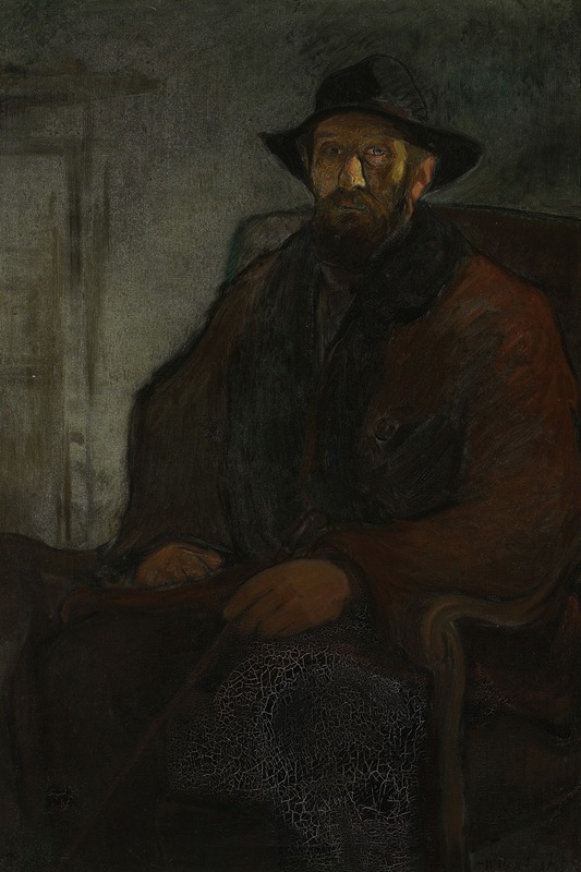 Władysław Ślewiński - Self-portrait