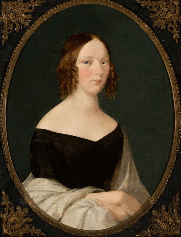Wojciech Korneli Stattler - Portrait of Mrs. Mikulińska