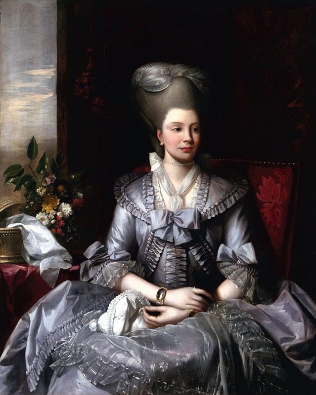 Benjamin West - Portrait of Queen Charlotte