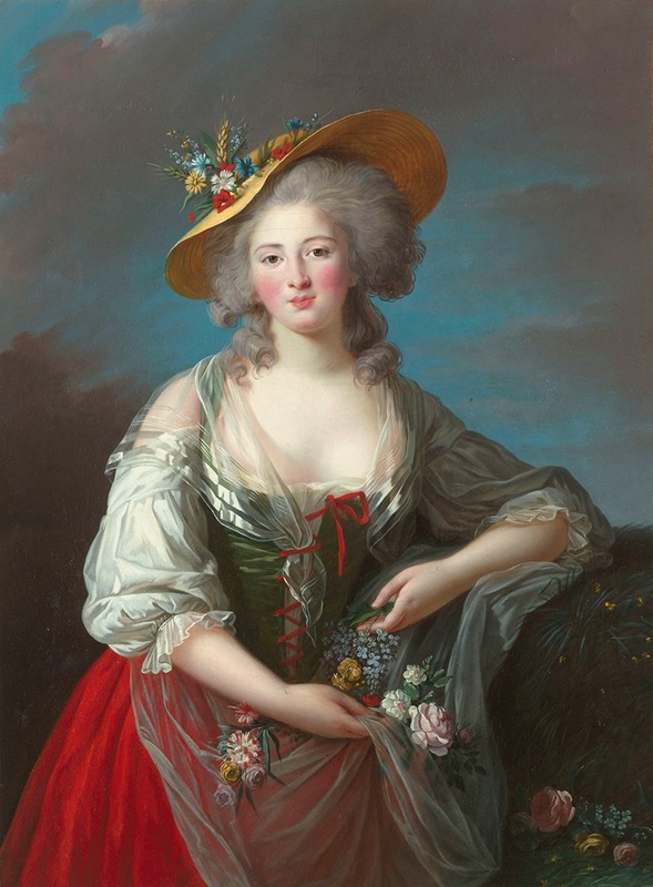 Elisabeth Louise Vigée Le Brun - Elisabeth-Philippe-Marie-Hélène de France, dite Madame Elisabeth