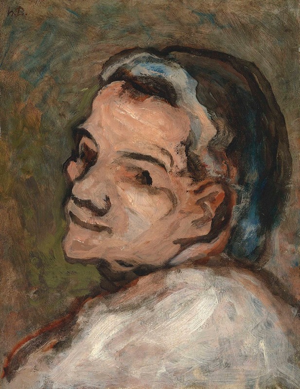 Honoré Daumier - Tête de Scapin