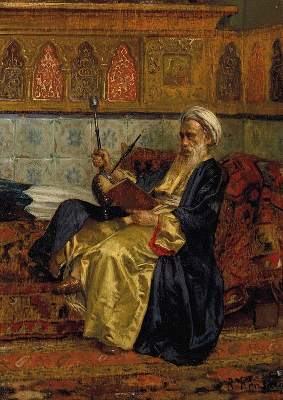 Rudolf Ernst - An Arab scholar