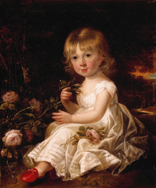 Sir William Beechey - Portrait of a Young Girl