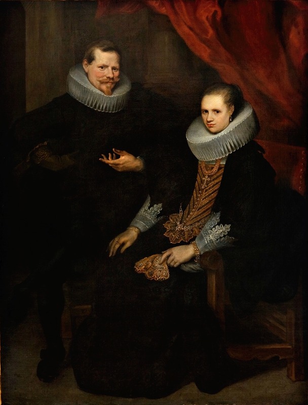 Cornelis de Vos - Double portrait of a married couple