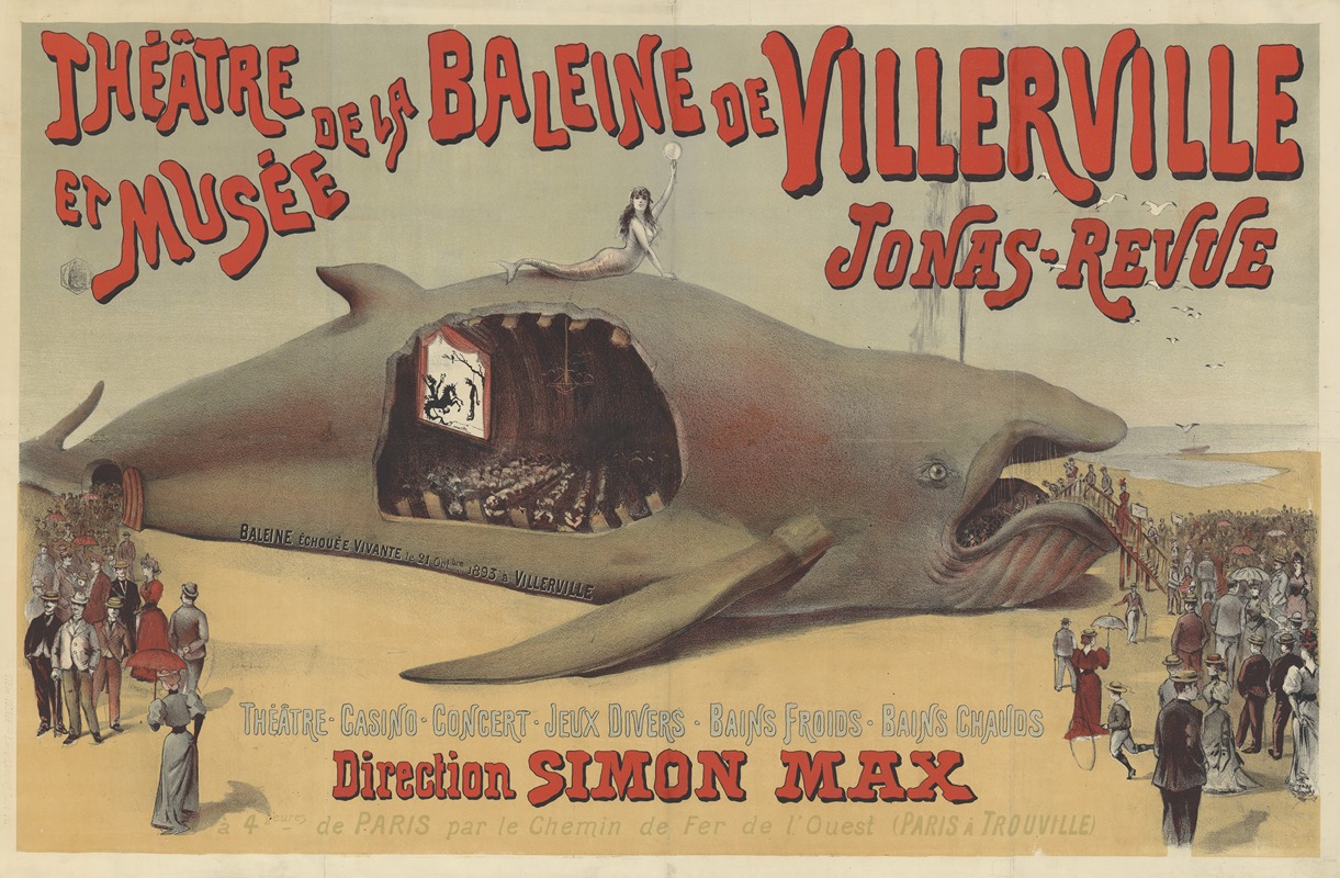 Anonymous - Théatre et musée de la baleine de Villerville – Jonas-Revue