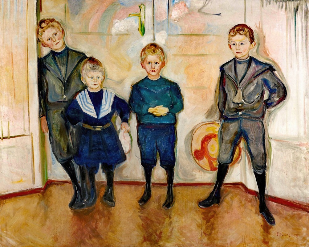 Edvard Munch - Dr. Linde’s Sons