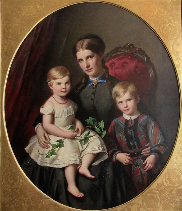 Louis Asher - Frau Fehling mit ihren Kindern