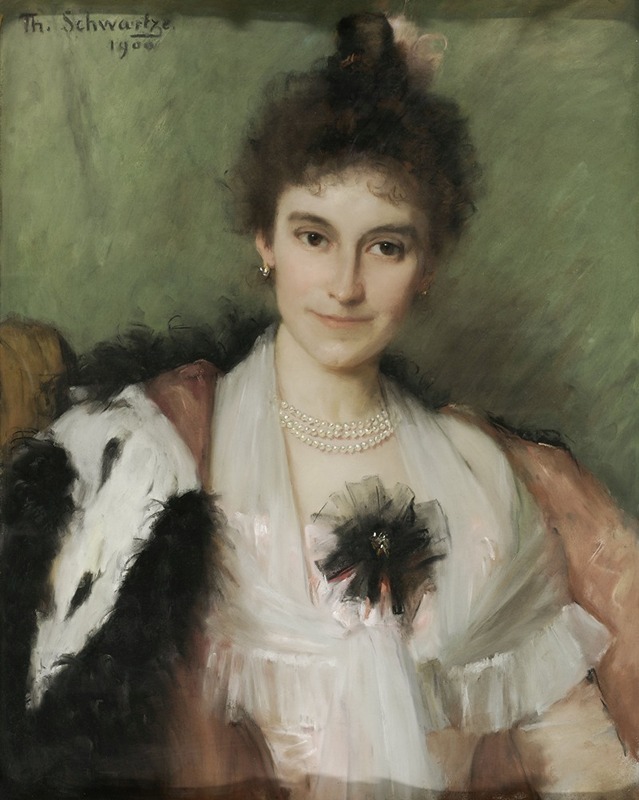 Thérèse Schwartze - Amelia Eliza van Leeuwen (1862-1923)