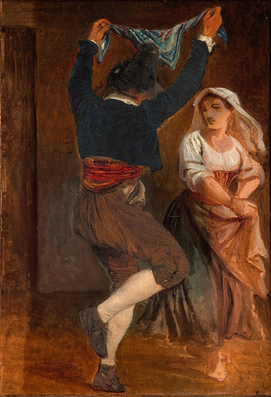 Wilhelm Marstrand - Dancing Italian
