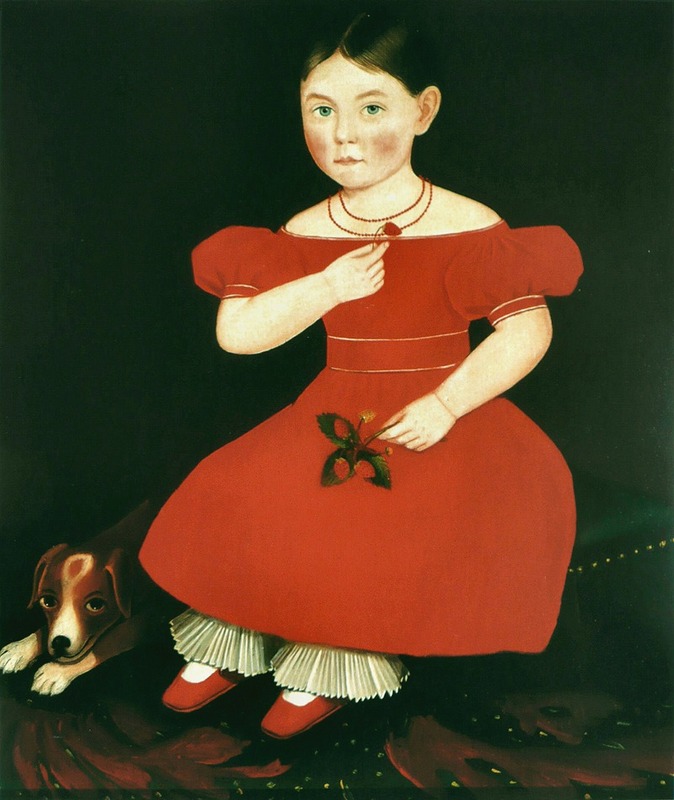 Ammi Phillips - Girl in a Red Dress