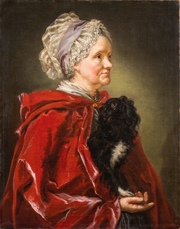 Carl Frederik von Breda - The Artist´s Mother Johanna Cornelia von Breda