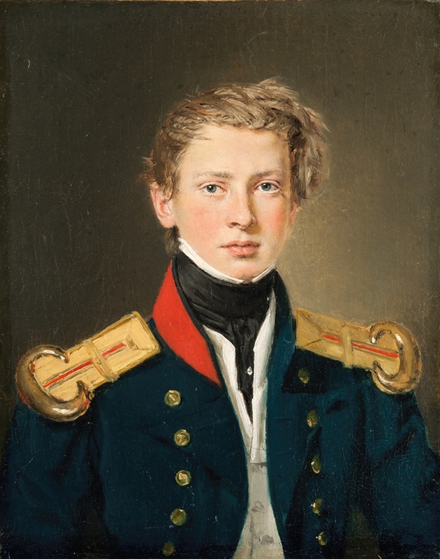 Sub-Lieutenant Cosmus Bornemann, Royal Danish Navy (born 1809, died ...