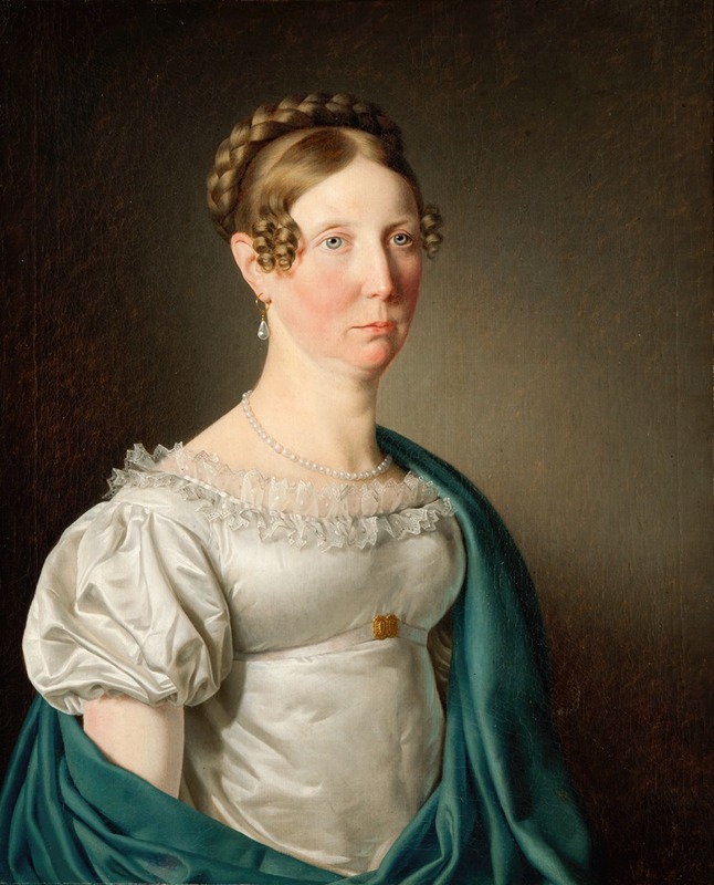 Christoffer Wilhelm Eckersberg - Portrait of a Lady