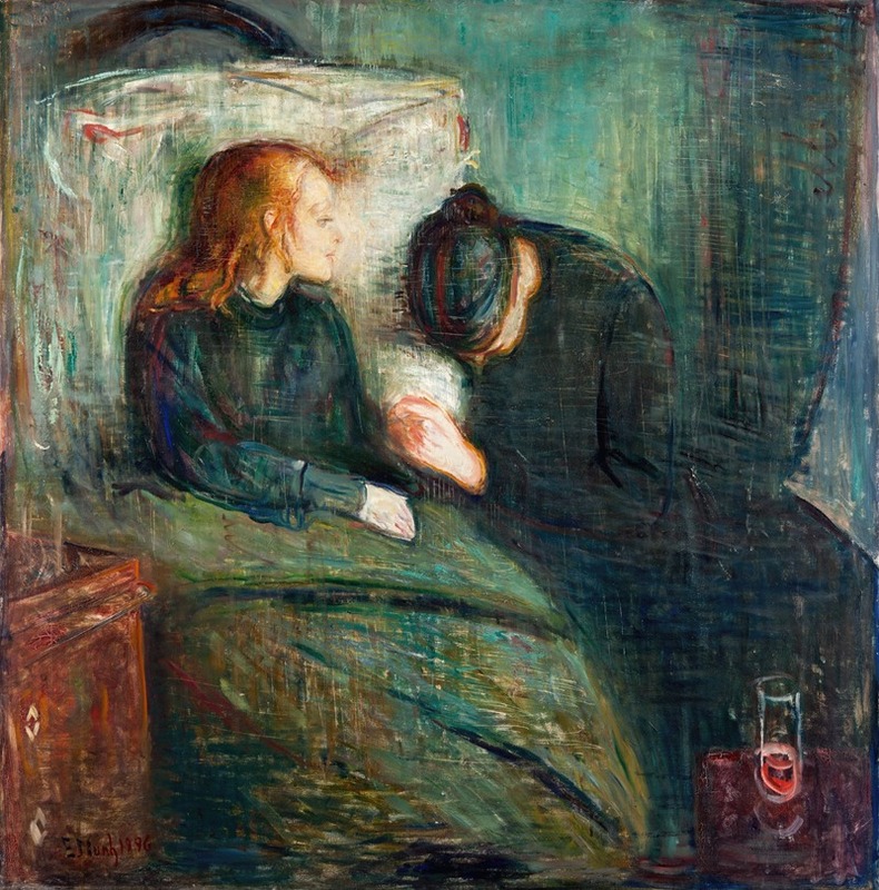 Edvard Munch - The Sick Girl