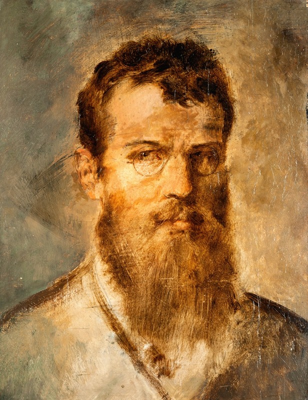 Franz von Lenbach - Self Portrait