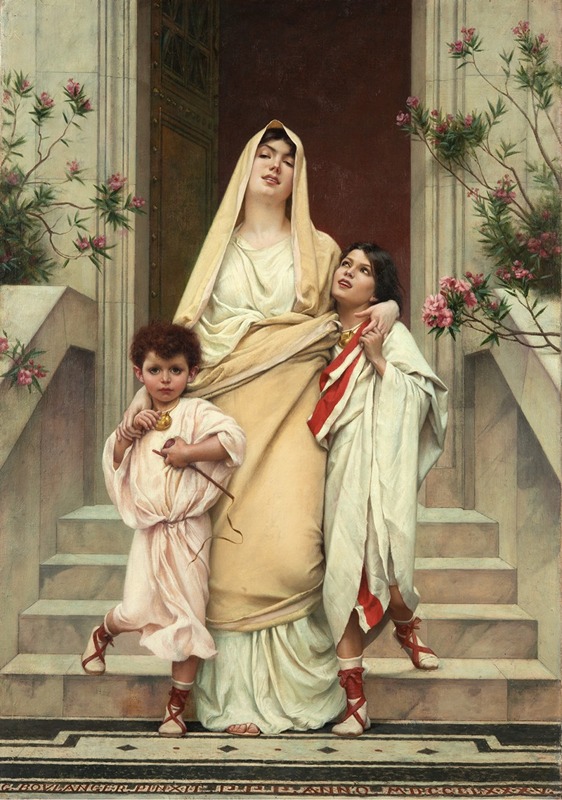 Gustave Boulanger - The Mother of the Gracchi