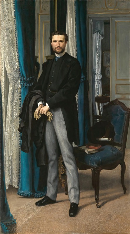 James Tissot - Edgar-Aimé Seillière (1835-1870)