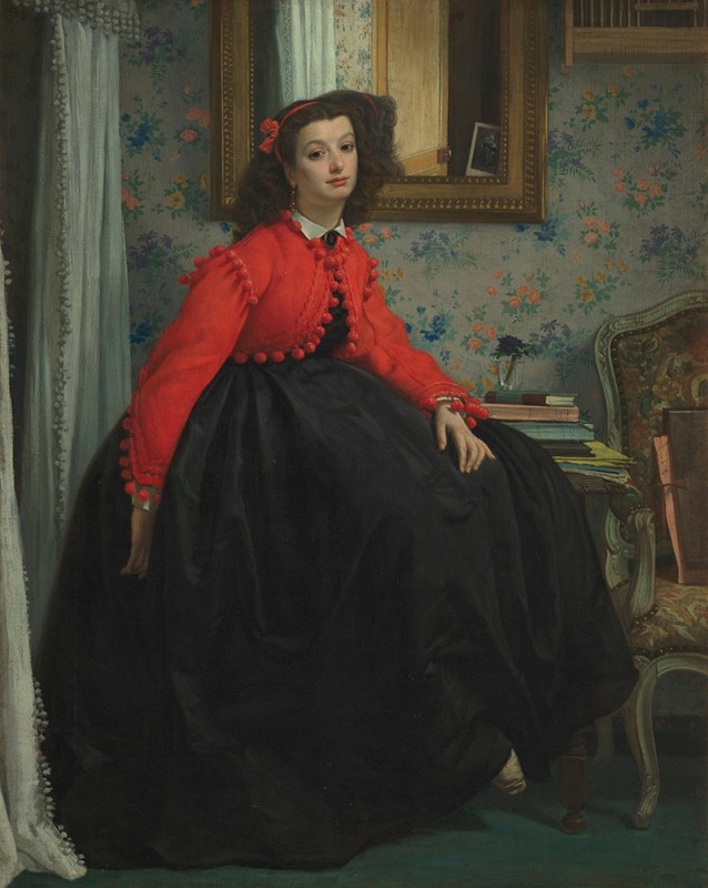 James Tissot - Portrait of Miss L. L.